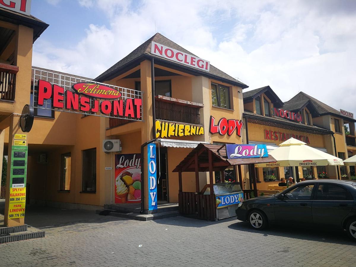 Hotel Pensjonat Telimena Zwierzyniec Exterior foto